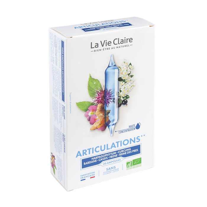 Articulation 20 bulbs bio - joint well-being - La Vie Claire
