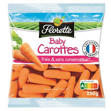 Mini Peeled Carrots - 450 g