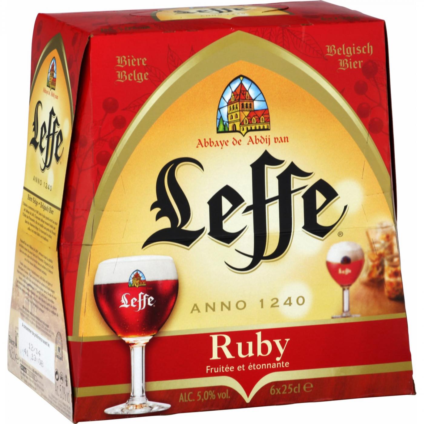 Leffe Ruby - 6x25cl 
