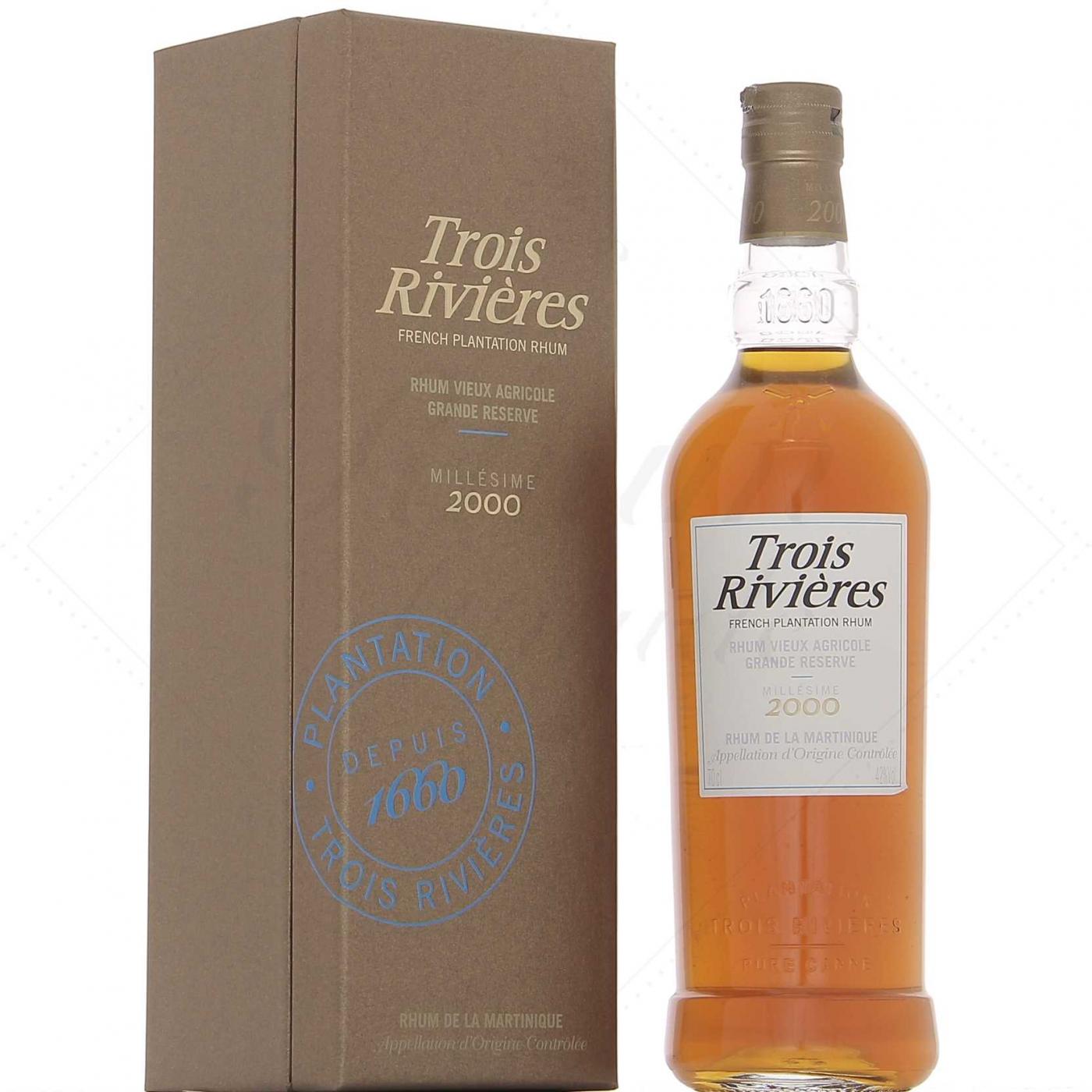 Trois Rivières Vieux Cuvée Du Moulin / étui - 3 ans - 70cl