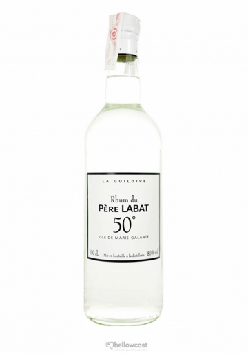 Pere labat, rhum blanc agricole, 50%, marie galante - 35cl 