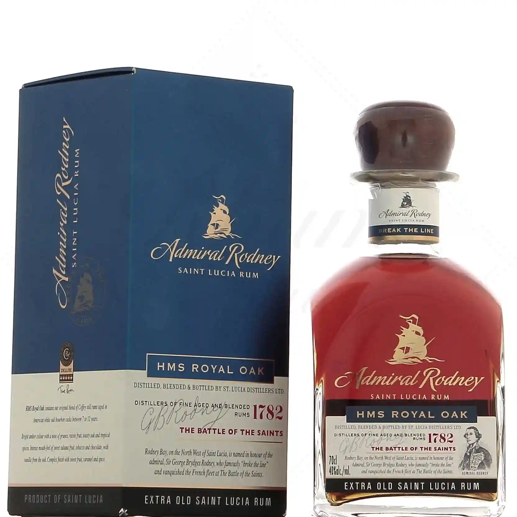 Admiral rodney hms royal oak 40° - 70cl