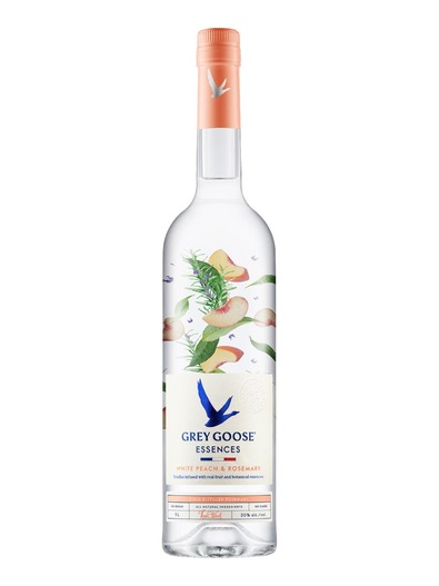 Grey goose pêche blanche & romarin 30°C - 1L