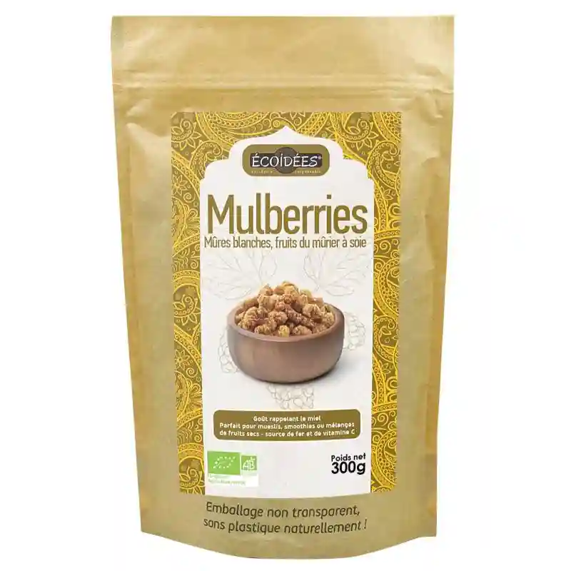Organic Mulberries 300g - Ecoidées