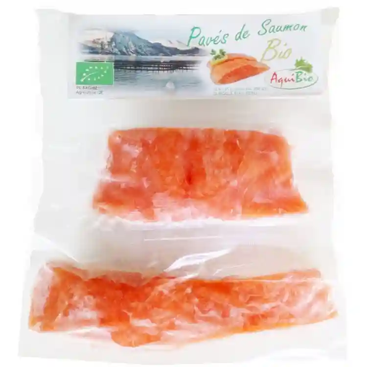 Pavés de saumon bio 426g - Aquibio