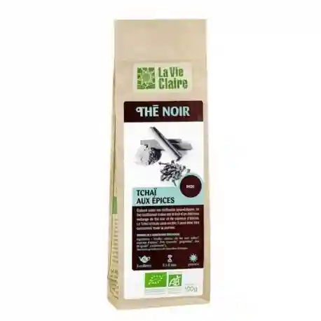 Black chai tea with spices 100g - La Vie Claire