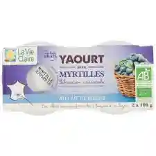 Yaourt de brebis myrtille 2x100g 